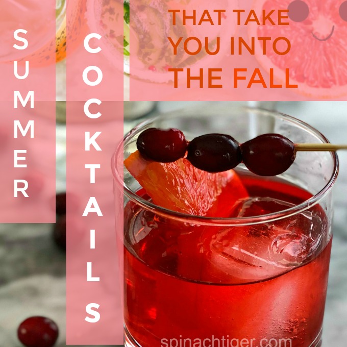 Five Summer Cocktails that Will Take You into Fall