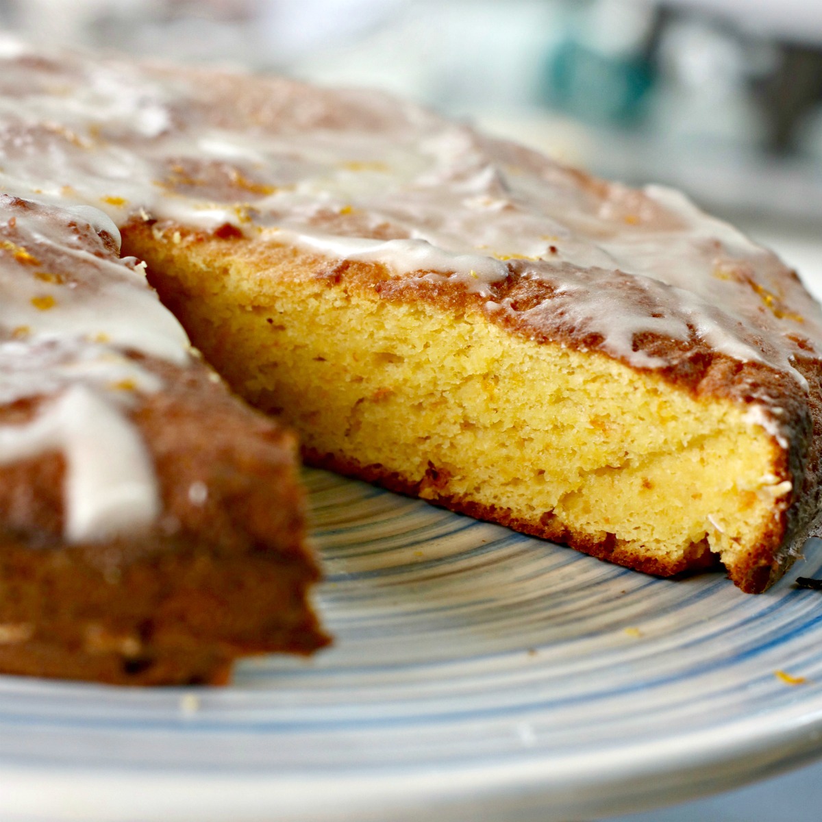 Italian Orange Olive Oil Cake with Whole Oranges (Grain Free)