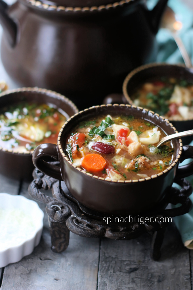 Spicy Italian Sausage Soup