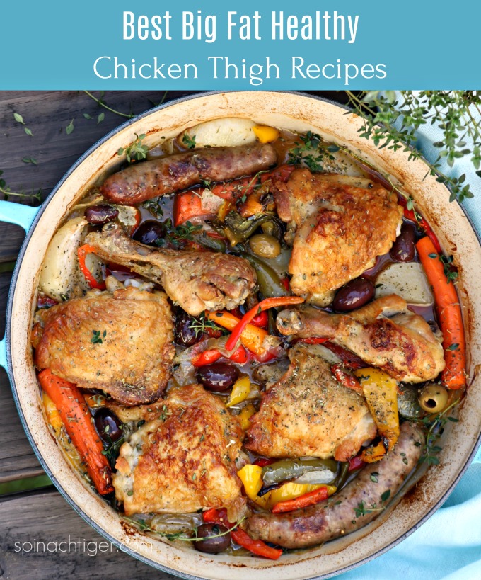 Recipes for Chicken Thighs from Spinach Tiger #chicken #thighs #recipes