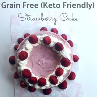 Grain Free Strawberry Cake