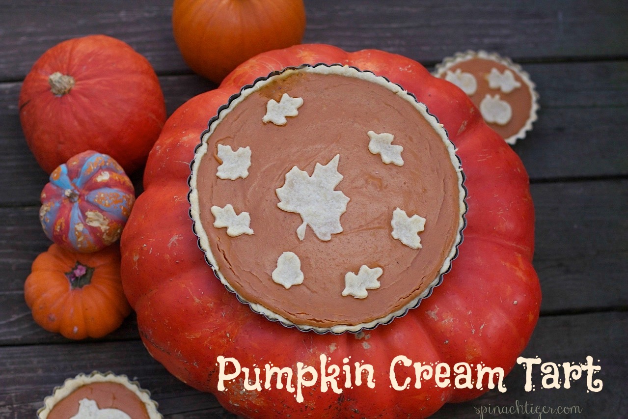 Pumpkin Cream Tart 