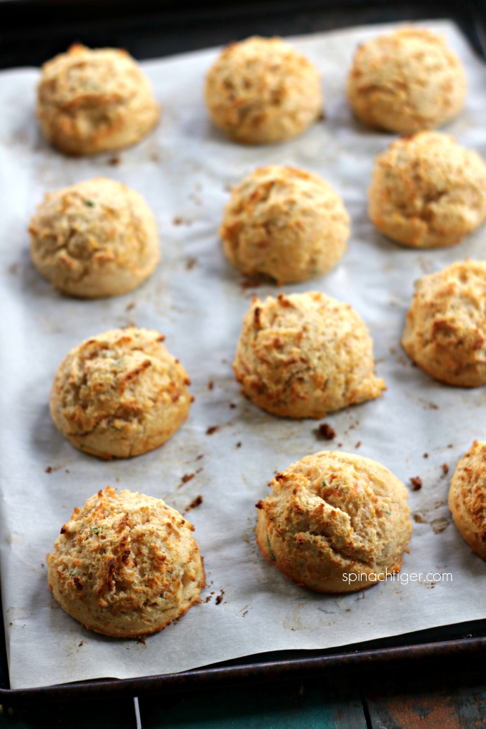 Grain Free Sweet Potato Biscuits from Spinach Tiger