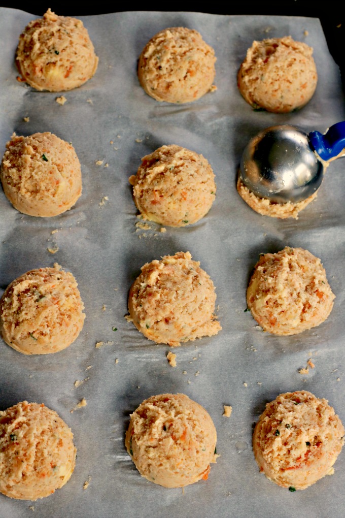 Grain Free Sweet Potato Biscuits from Spinach Tiger