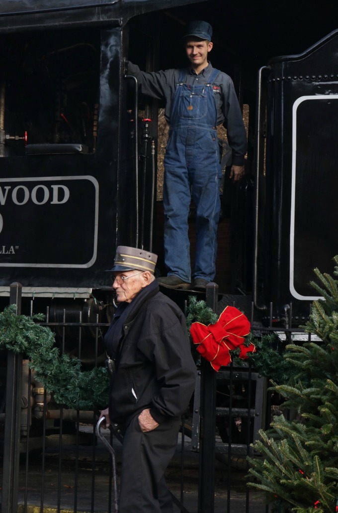 Ride the Train at Christmas at Dollywood from Spinach Tiger