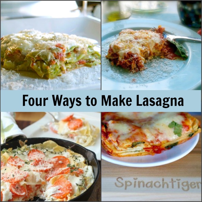 Christmas Dinner IDeas:Four Ways to Make Lasagna