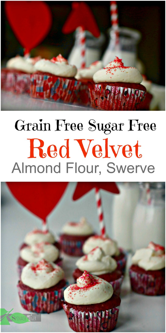 Grain Free Red Velvet Cupcakes