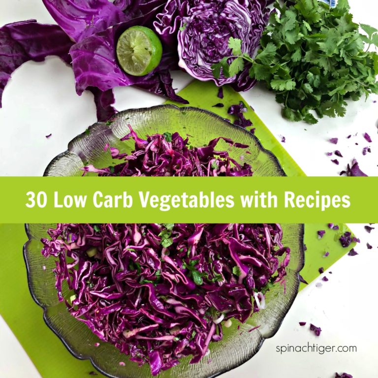 30 Low Carb Vegetables with Recipes – Keto Paleo Friendly