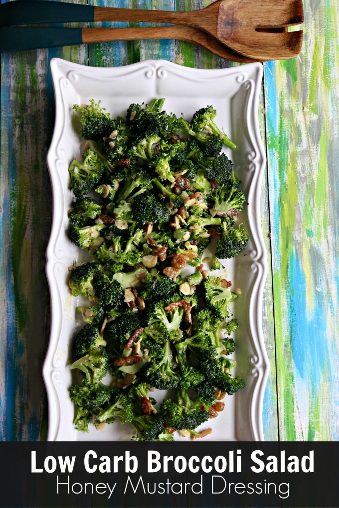 Bacon and Broccoli Salad from #spinachtiger #bacon #broccoli #rawsalad #broccolisalad