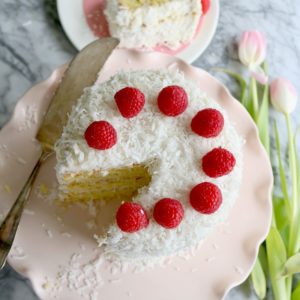 Triple Layer Keto Coconut Cake Recipe