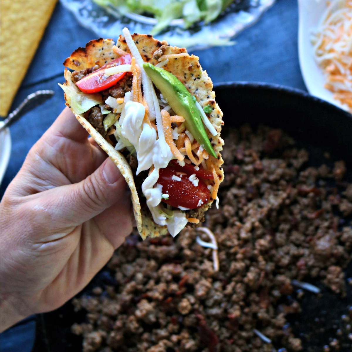 Keto Ground Beef Taco Meat