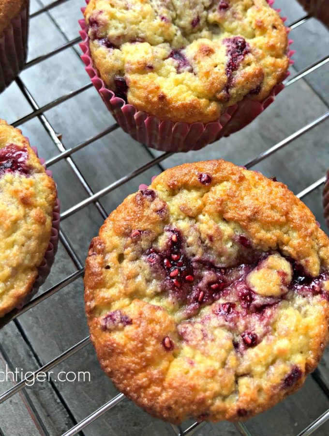 Keto Raspberry Muffins