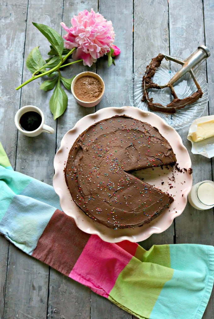 Keto Chocolate Cake from Spinach Tiger