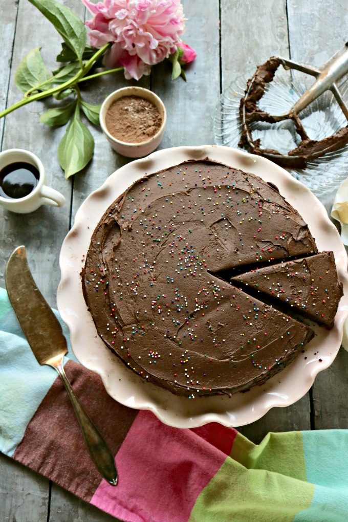 Keto Chocolate Cake from Spinach TIger