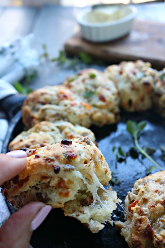 Melty Cheese Italian Biscuits