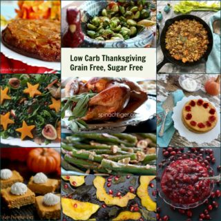 Keto Thanksgiving, Low Carb, Grain Free, Sugar Free