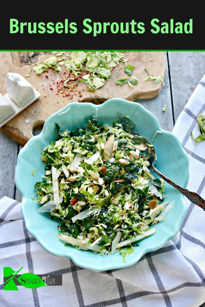 Shaved brussel sprout Salad