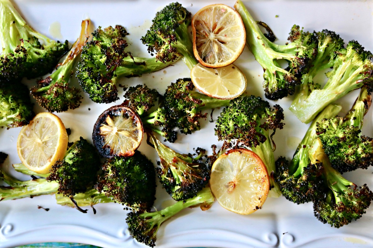 How to Make Roasted Broccoli with Olive Oil and Lemon Spinach Tiger