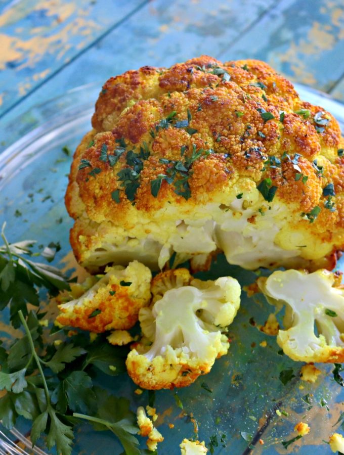 Whole Roasted Cauliflower