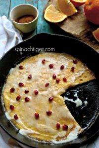 Grain Free Orange Butter Dutch Baby