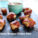 Bacon Wrapped Chicken Bites