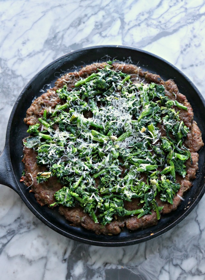 Broccoli Rabe for Sausage Crusted PIzza