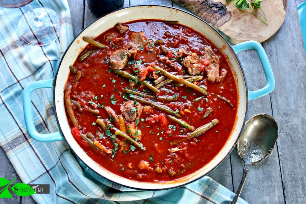 Braised Pork Steak