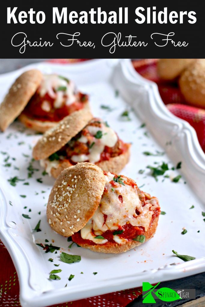 Keto Italian Meatball Sliders