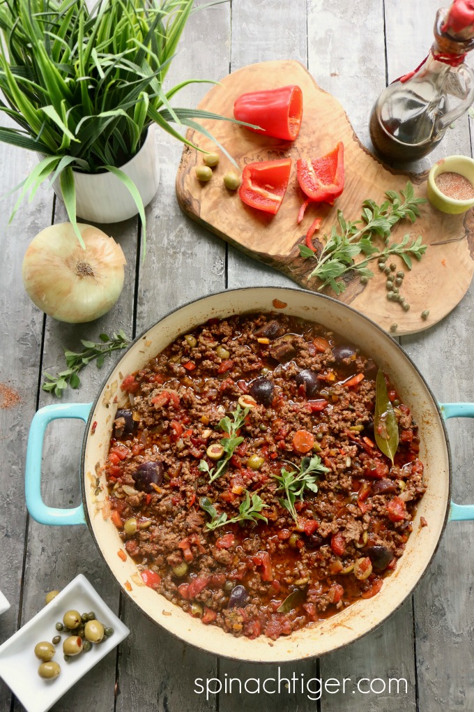 Cuban PIcadillo, great for rice or tacos