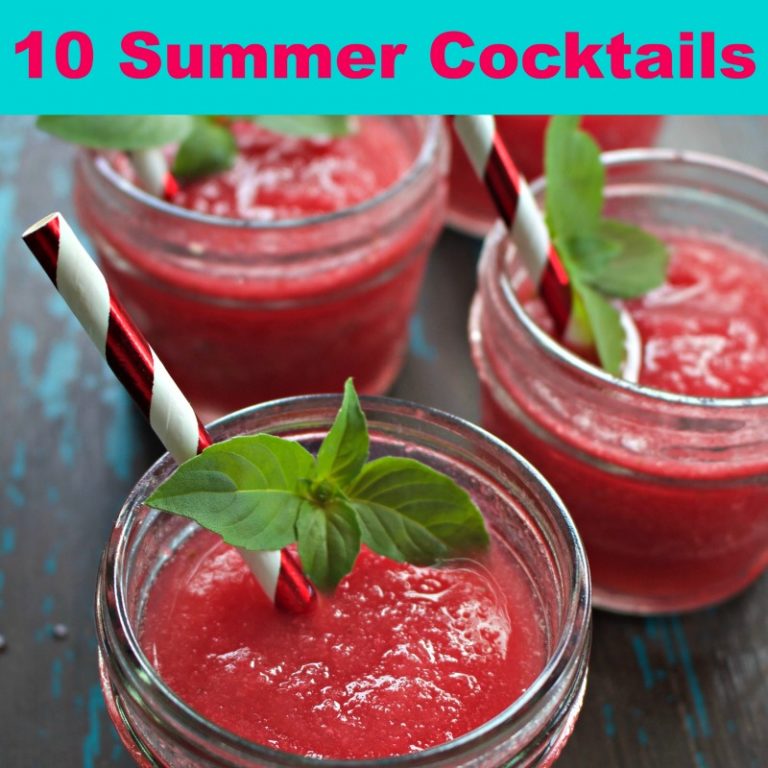 Refreshing Summer Cocktail Drinks
