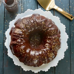 Keto chocolate bundt cake