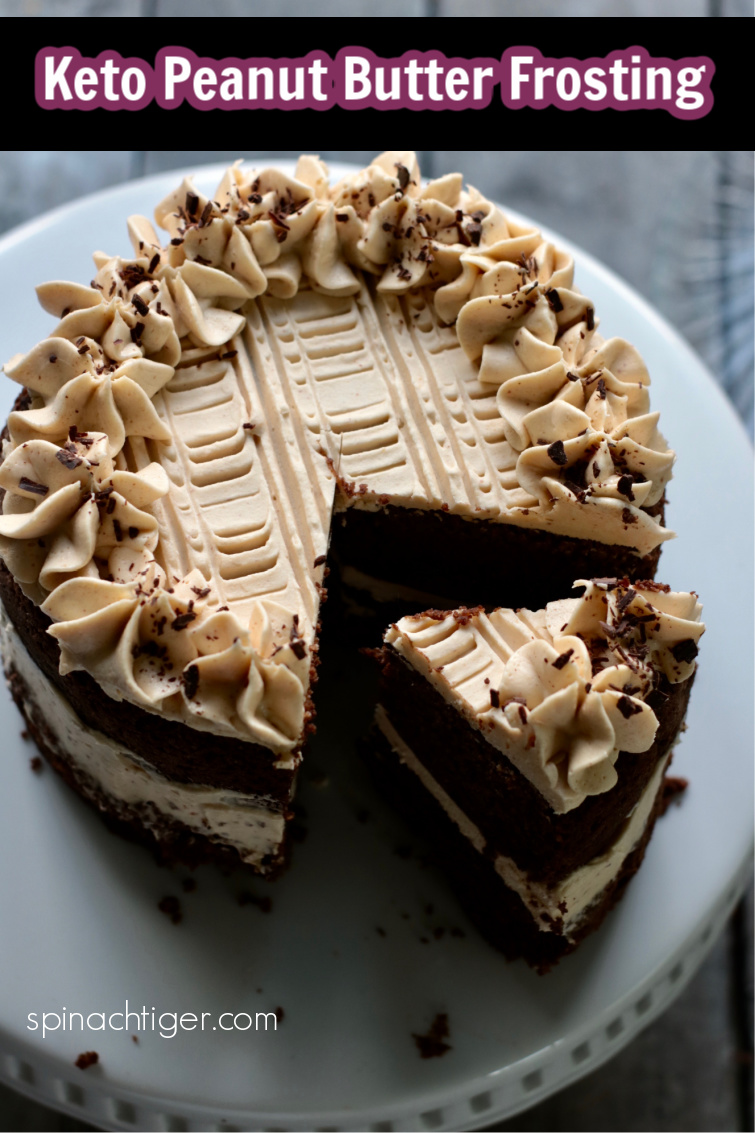 Keto Peanut Butter Frosting, Chocolate Cake Spinach Tiger