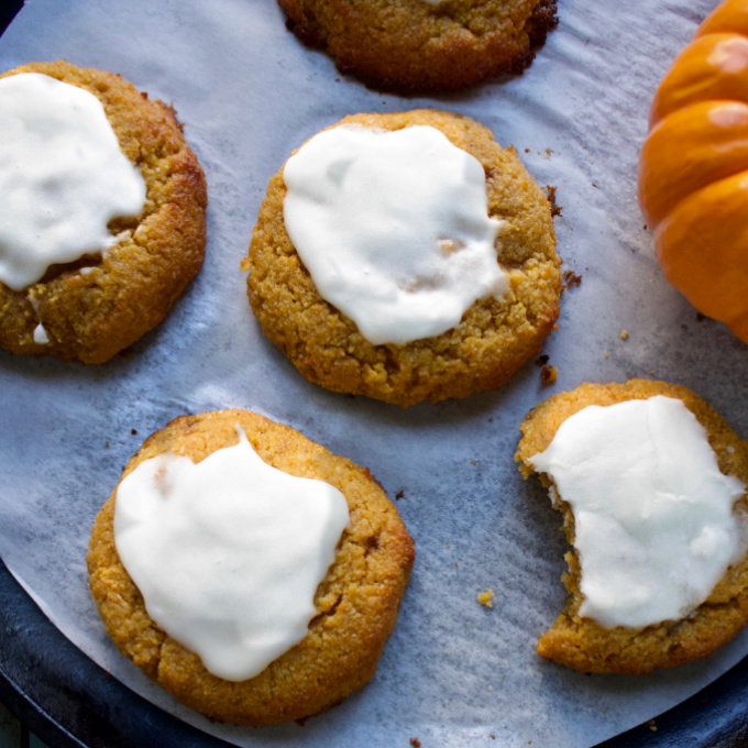 Keto Pumpkin Cookies (Gluten Free, Paleo)