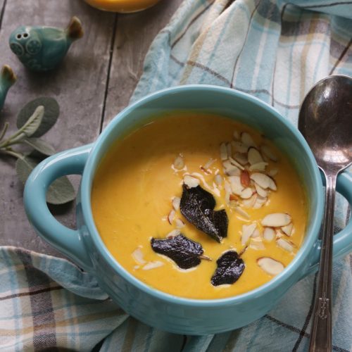 Simple Savory Butternut Squash Soup - True North Kitchen