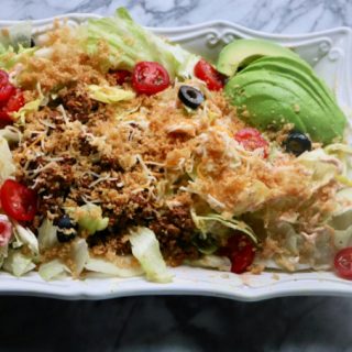 Taco Salad with Best Dressing