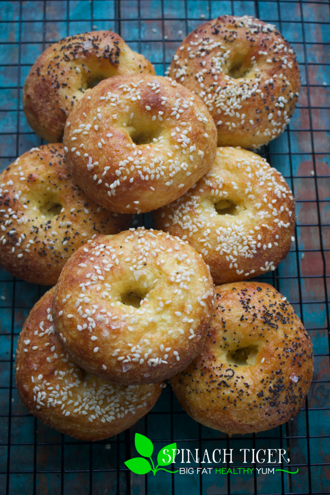 Fathead Keto Bagels Recipe with Yeast
