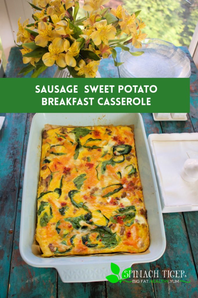 Sausage Sweet Potato Breakfast Casserole