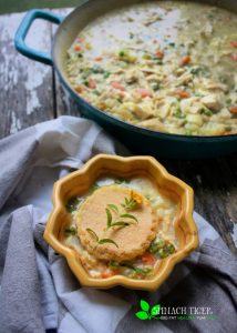 Low Carb Creamy Chicken Pot Pie