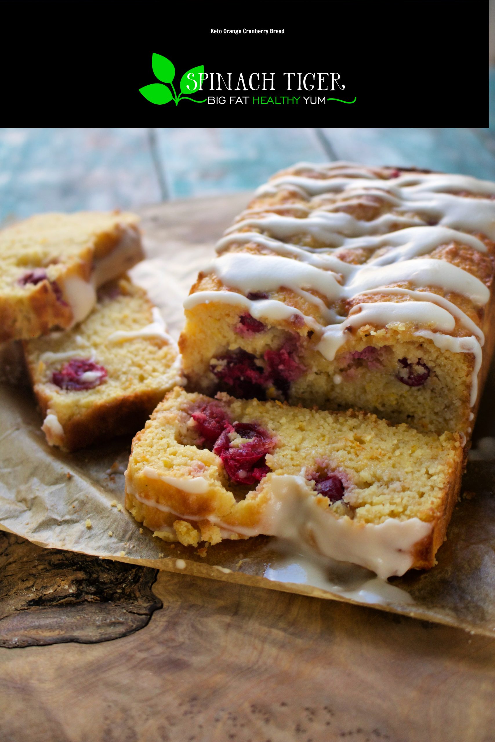 Keto Orange Cranberry - Only 2 net carbs per slice - Gluten Free - Sugar Free. Kitchen Tested many times over. Made with real oranges, fresh cranberries. #keto #oranges #cranberryrecipe #cranberries #glutenfree #quickbreads #paleo #spinachtiger #lowcarb via @angelaroberts