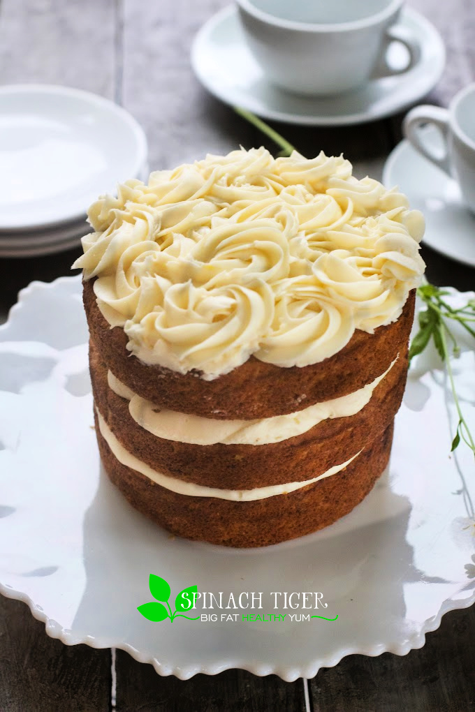 Keto Carrot Cake Recipe with Keto Cream Cheese Frosting