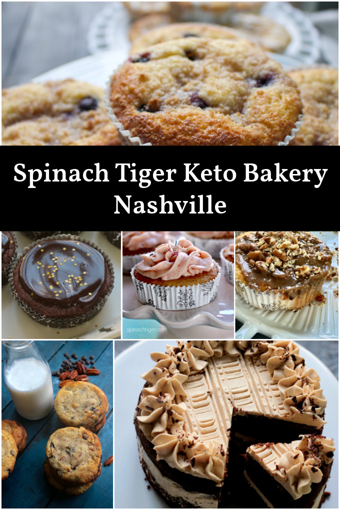 Spinach Tiger Keto Bakery, domestic bakery, Nashville area. Delivery available and sold in local Farmer's Market. All grain free, low carb, keto friendly, sugar free. via @angelaroberts