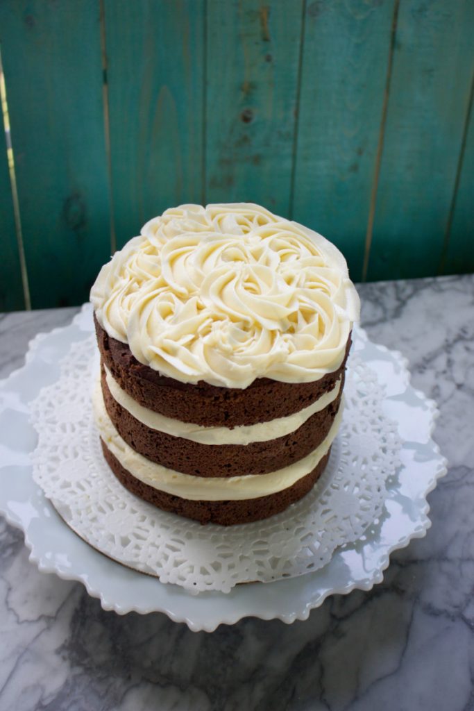 Triple Chocolate Birthday Cake