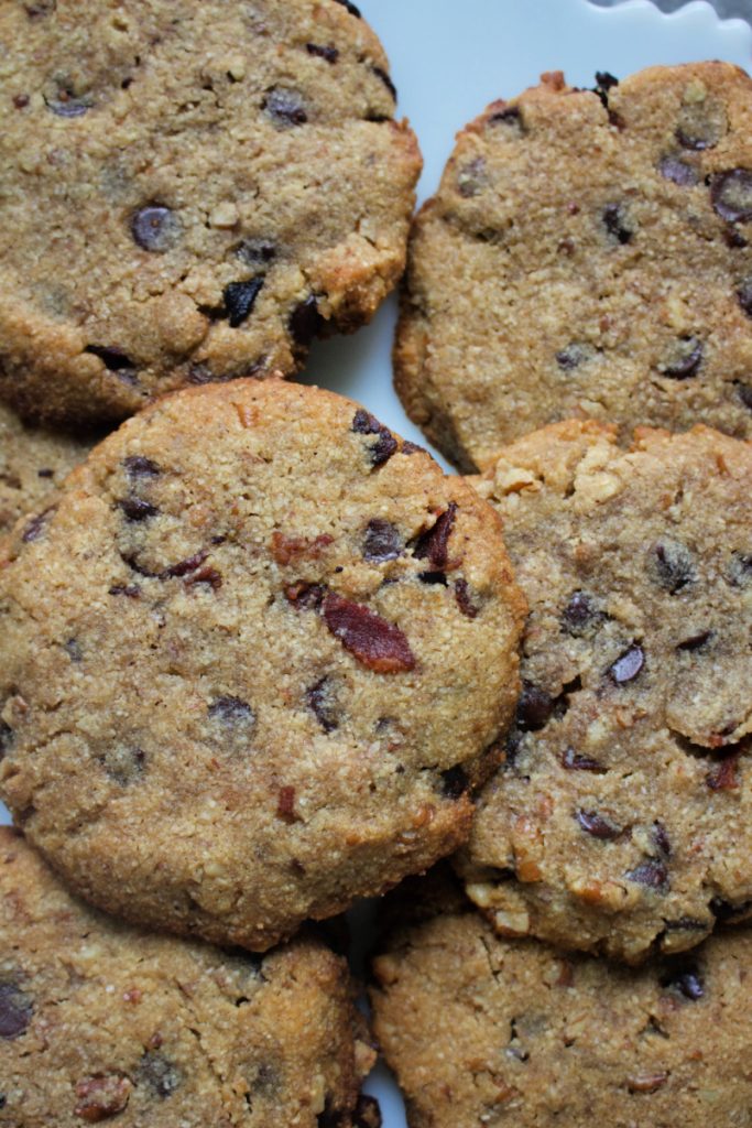 Keto Chocolate Chip Cookies with Bacon