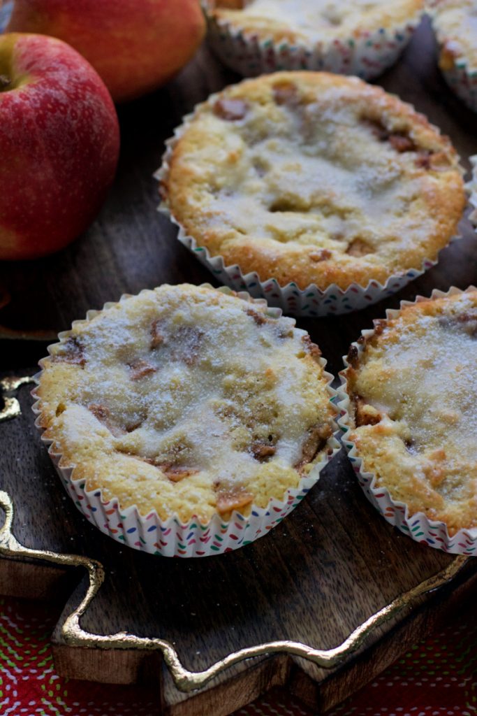 Low Carb Gluten Free Apple Muffins