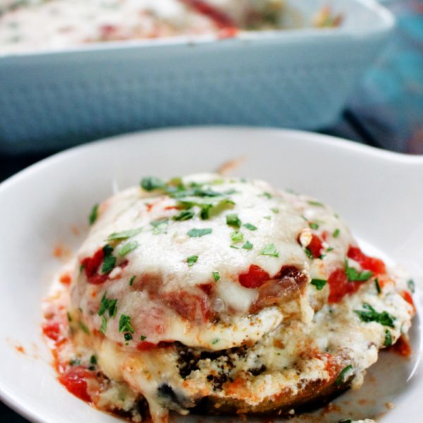 Keto Eggplant Lasagna from Spinach Tiger