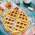 Keto Waffles Gluten Free from Spinach Tiger