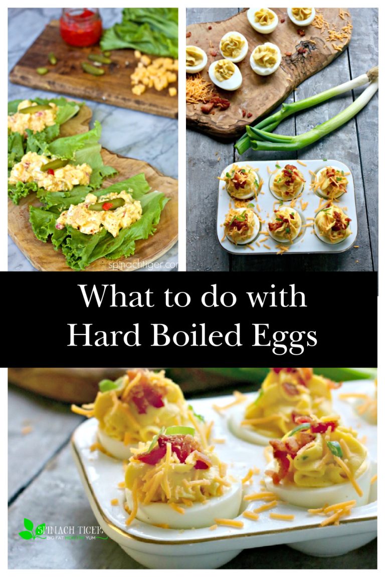 What to do with Hard Boiled Eggs?