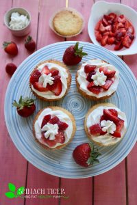 Low Carb Strawberry shortcake