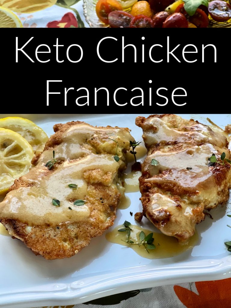 Keto Chicken Francaise from Spinach Tiger