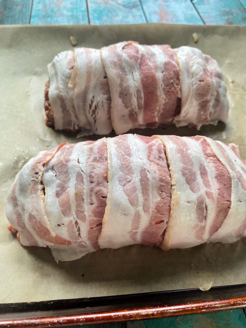 Bacon Wrapped Meatloaf